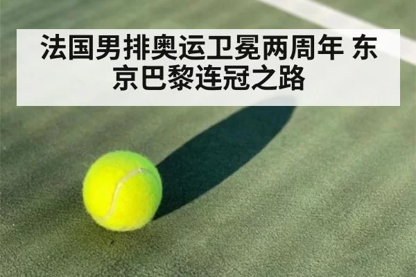 法国男排奥运卫冕两周年 东京巴黎连冠之路